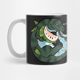 Demiboy Watermelon Komodo Dragon Mug